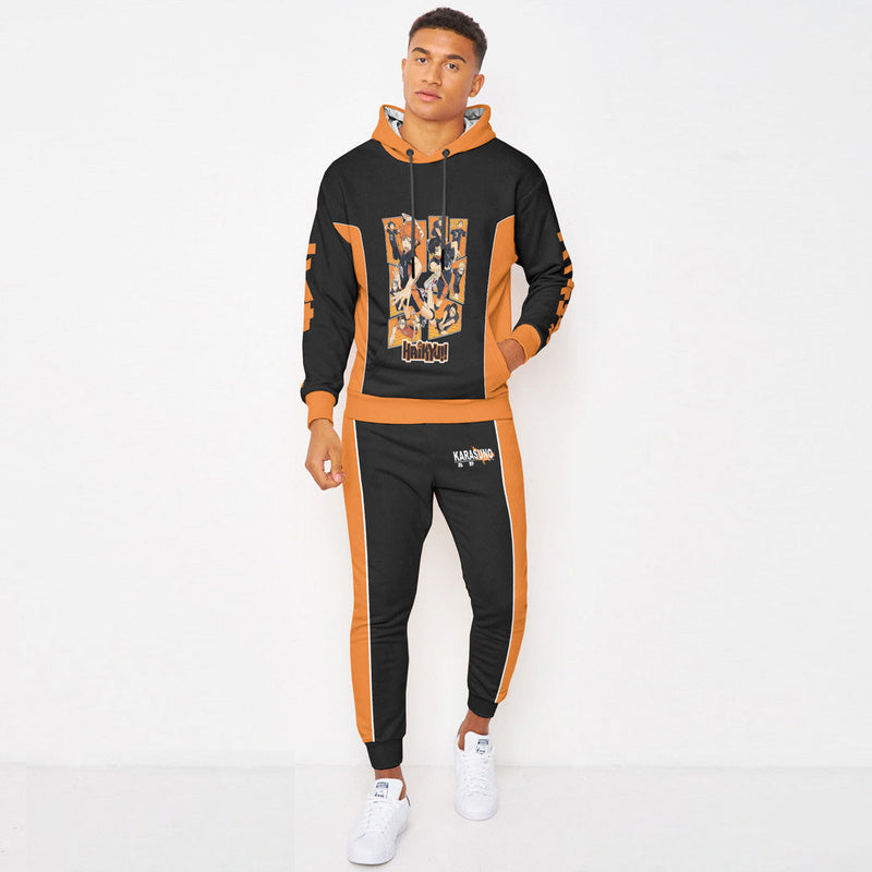 Main Character Haikyuu Hoodie And Jogger Set Anime Clothes