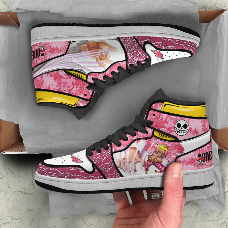 Donquixote Doflamingo Anime Shoes Custom One Piece Boot Sneakers