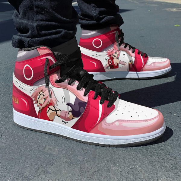 Sakura Sneakers Custom Naruto Anime Shoes New Version