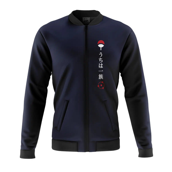 Uchiha Clan Naruto Casual Bomber Jacket