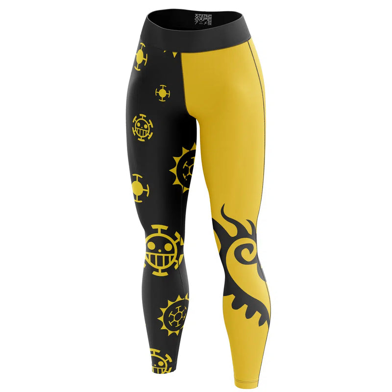 Trafalgar D Law One Piece Custom Unisex Leggings Spats Training Tight