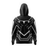 Black Panter Marvel Comics Full Face Zip Hoodie