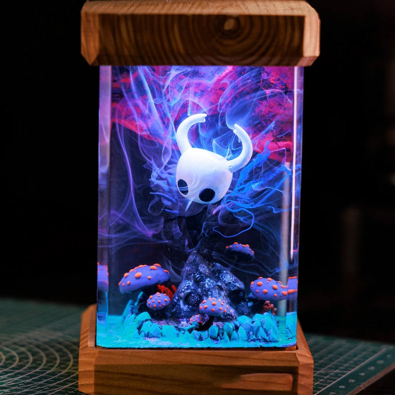 The Hollow Knight Epoxy Resin Lamp, Night Light