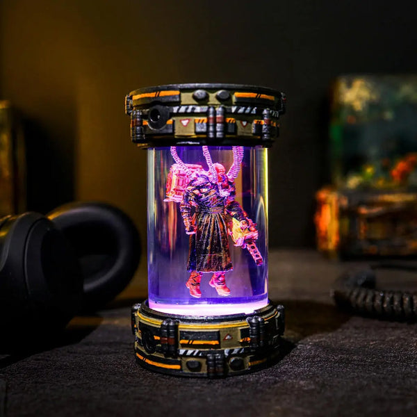 Resident Evil Nemesis Healing Chamber Incubator Epoxy Resin Lamp, Night Light, Wireless Lights