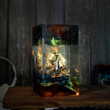 Ryomen Sukuna Jujutsu Kaisen Epoxy Resin Lamp, Night Light