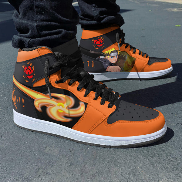 Uzumaki Sneakers Custom Naruto Anime Shoes Model Ver 2