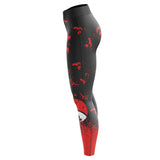 Uchiha Symbol Itachi Shippuden Custom Unisex Leggings Spats Training Tights