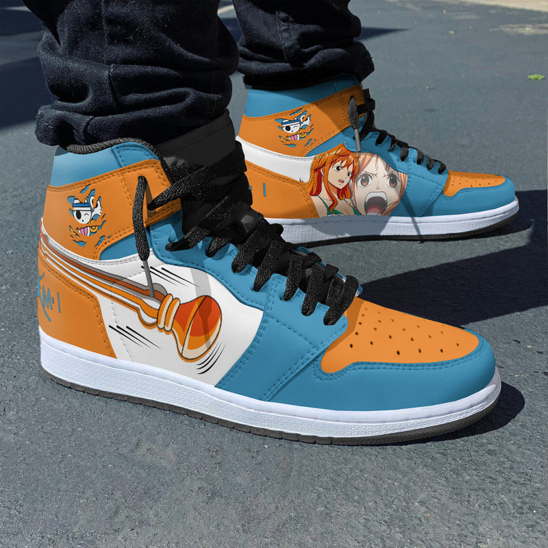 Nami Sneakers Custom One Piece Anime Shoes Model Ver