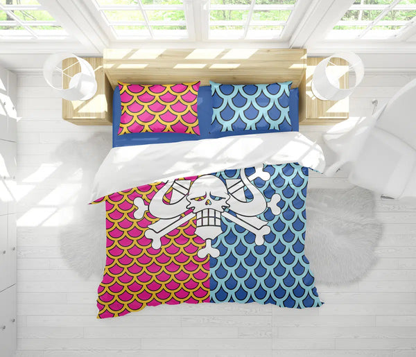 Kaido Pattern One Piece Bedding Set