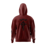 Edward Elric Fullmetal Alchemist Full Face Zip Hoodie