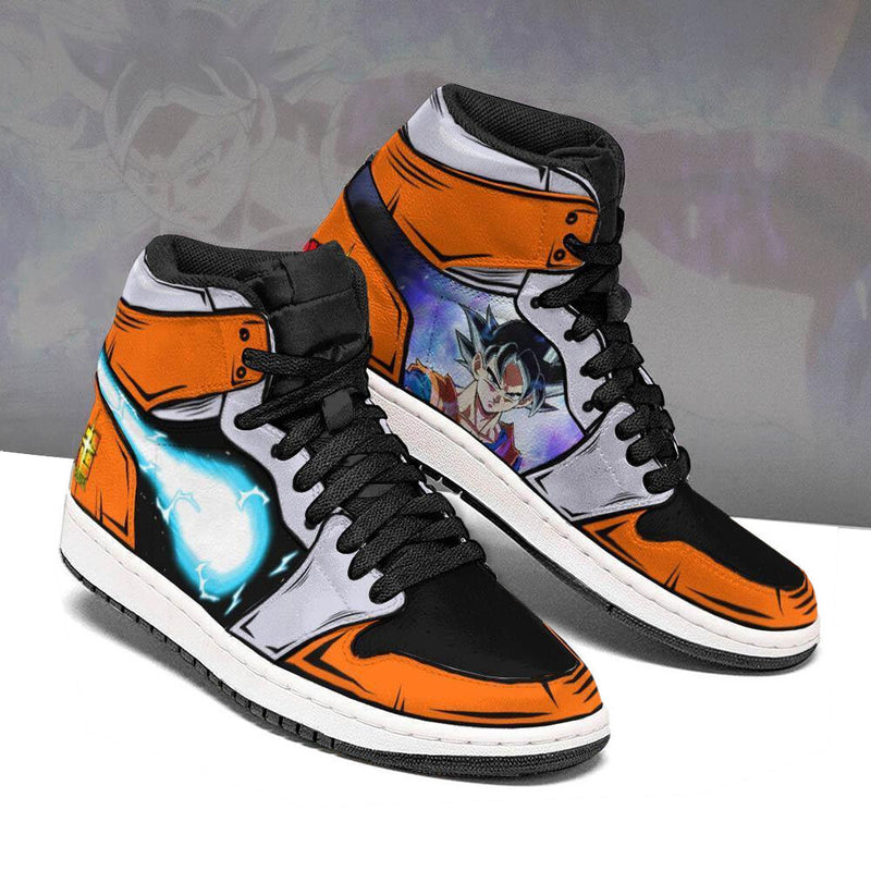 Son Goku Boot Sneakers Custom Ultra Instinct Dragon Ball Z Anime Shoes