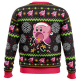 Cute Pink Hungry Kirby’s Dream Land Ugly Christmas Sweater