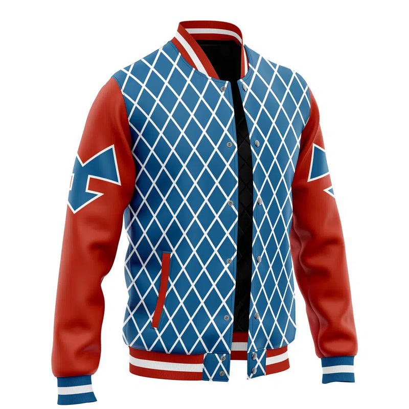 Mista Guido Pattern Jojo’s Bizarre Adventure Varsity Jacket