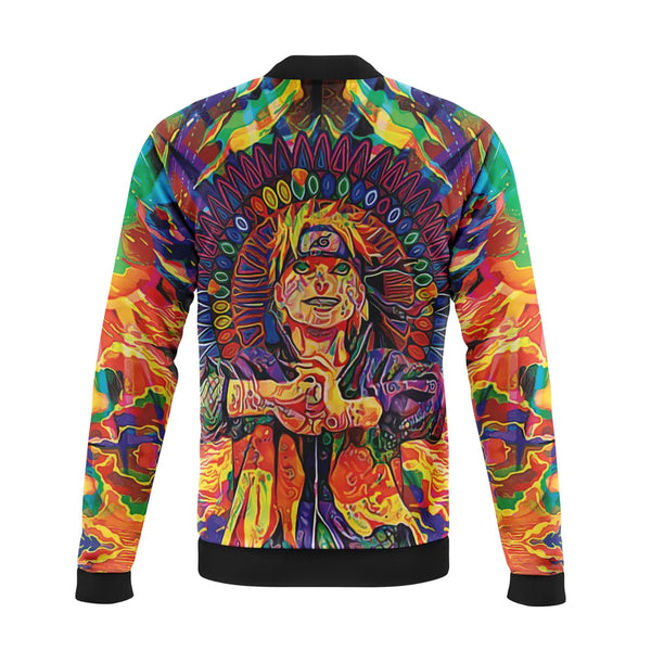 Trippy Naruto Casual Bomber Jacket