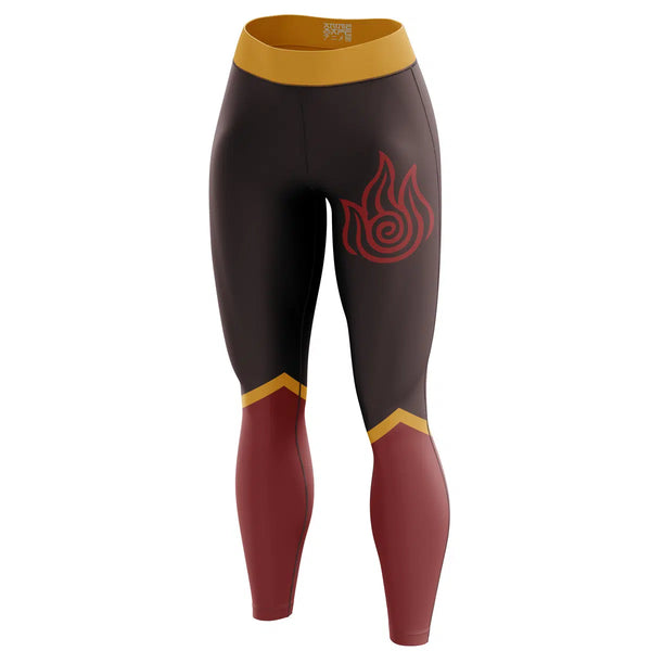 Firebenders Avatar Custom Unisex Leggings Spats Training Tight