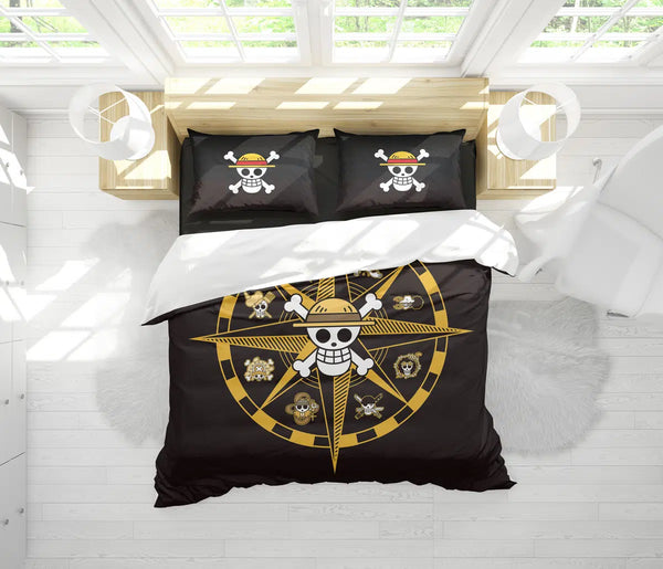 Straw Hat Grand Fleet One Piece Bedding Set