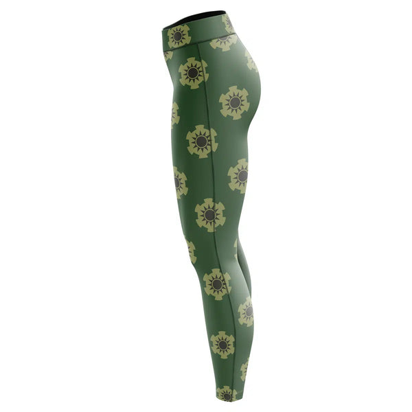 Zoro Wano One Piece Custom Unisex Leggings Spats Training Tights