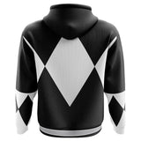 Black Ranger Mighty Morphin Power Rangers Hoodie