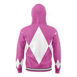 Pink Ranger Mighty Morphin Power Rangers Masked Hoodie