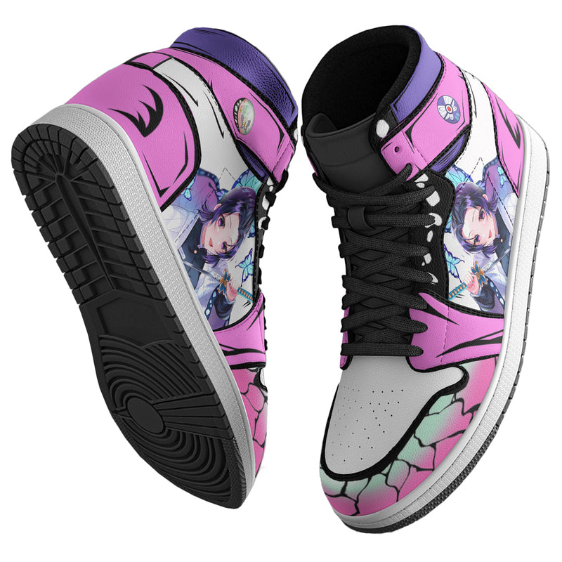 Butterfree x Shinobu 3D Shoes Custom Pokemon x KNY Boot Sneakers