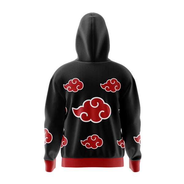 Obito Tobi Uchiha Naruto Full Face Zip Hoodie