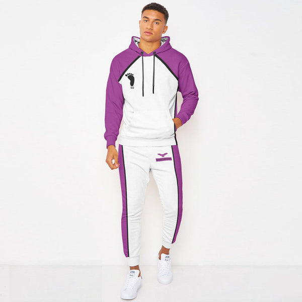 Shiratorizawa Academy Haikyuu Hoodie And Jogger Set Anime Clothes