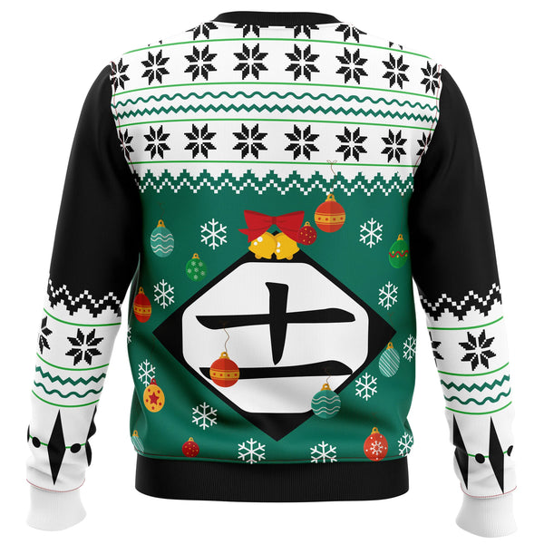 Kenpachi Zaraki Bleach Ugly Christmas Sweater