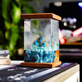 Pokemon Mega Swampert Epoxy Resin Lamp, Night Light