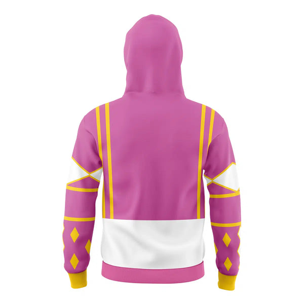 Pink Ranger v2 Power Rangers Ninjetti Masked Hoodie