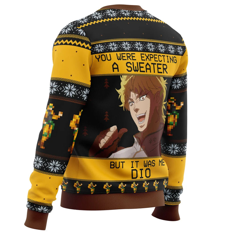 It Was Me Dio Jojo’s Bizarre Adventure Ugly Christmas Sweater