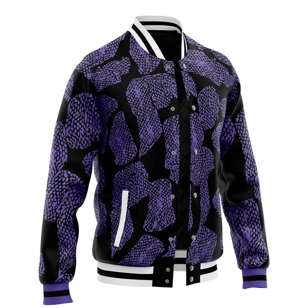 Kokushibo Pattern Demon Slayer Varsity Jacket