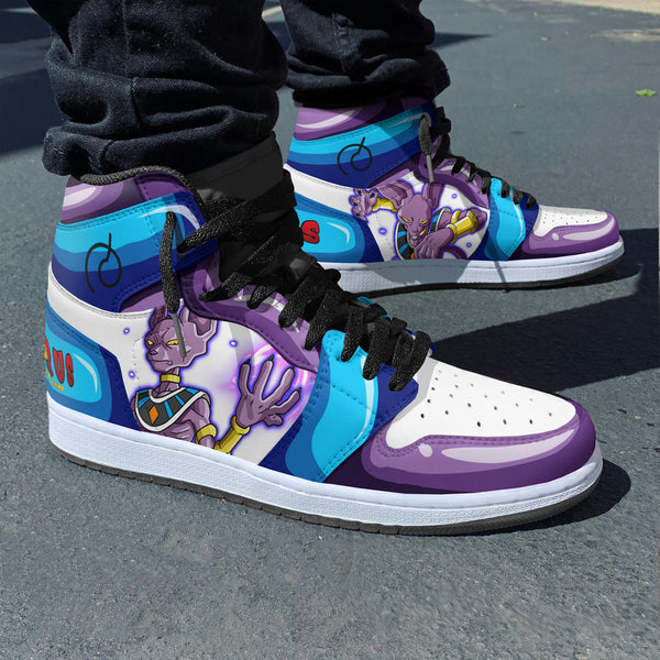 Beerus Sneakers Limited Edition Dragon Ball Anime Shoes Ver 1