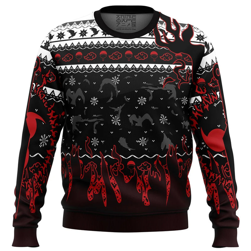 Uchiha Emblem Naruto Christmas Sweater