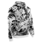 Ahegao Manga Collage Hoodie