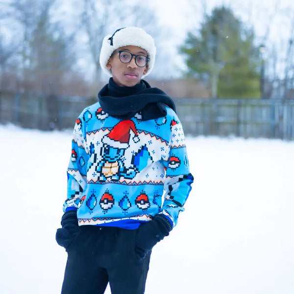 Pokemon Squirtle Ugly Christmas Sweater