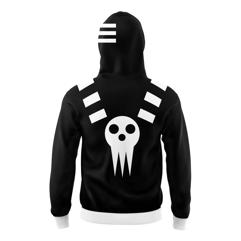 Death the Kid Soul Eater Masked Hoodie