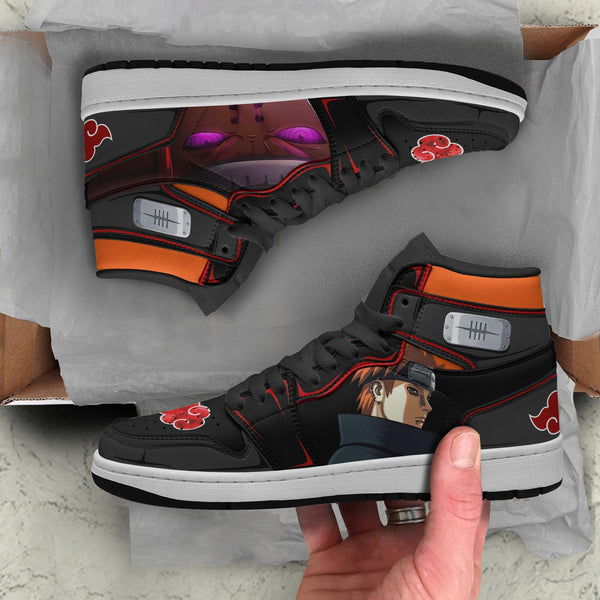 Pain Akatsuki Shoes Custom Anime Boot Modern Design