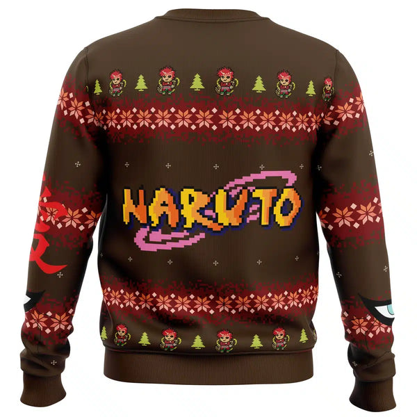 Gaara Naruto Ugly Christmas Sweater