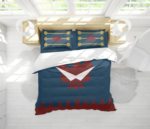 Simon Coat Gurren Lagann Bedding Set