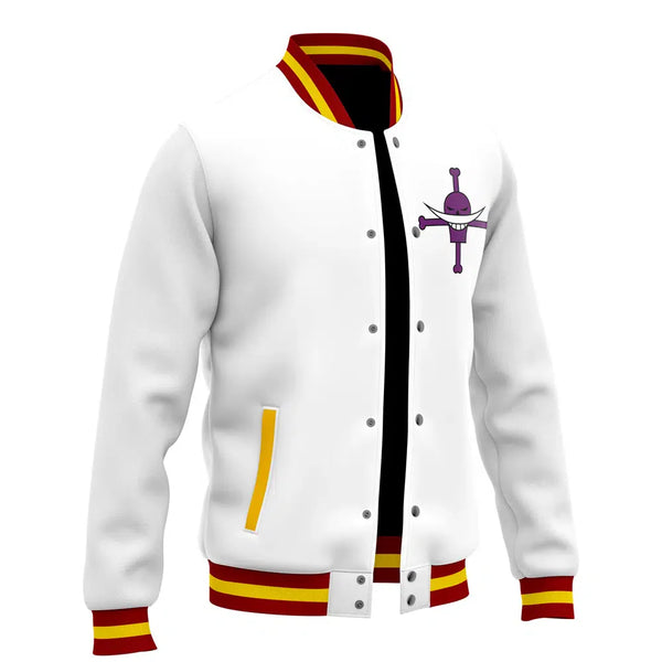 Whitebeard Edward Newgate One Piece Varsity Jacket