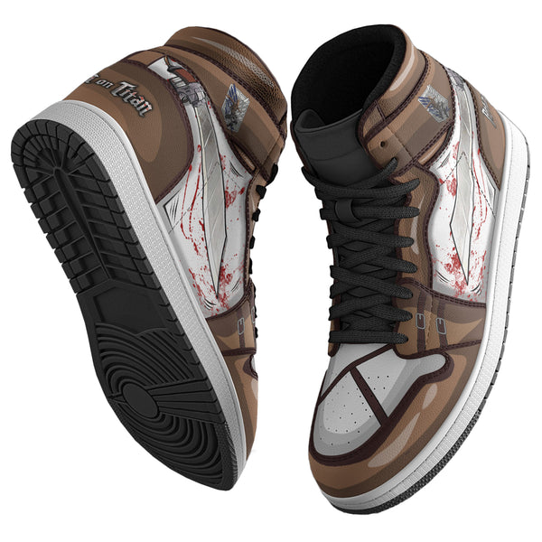 Jean Kirstein Custom 3D Shoes Attack On Titan Uniform Boot Sneakers