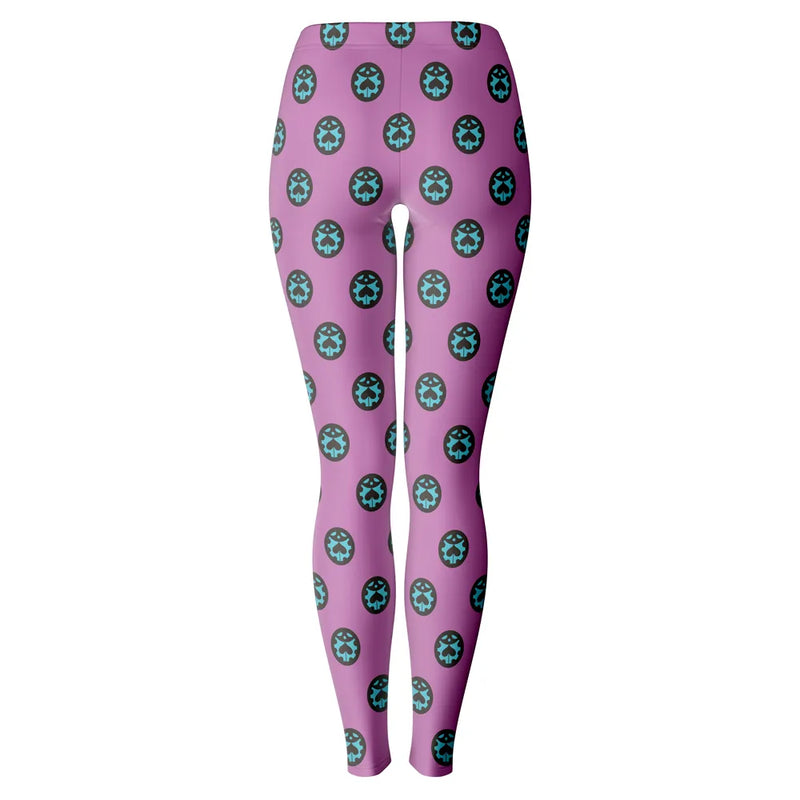 Giorno Giovanna Anime Jojo’s Bizarre Adventure Leggings