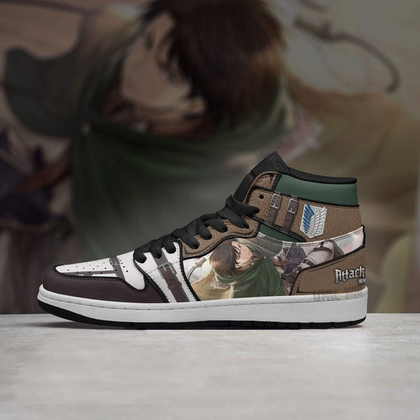 Anime Shoes Attack On Titan Levi Ackerman