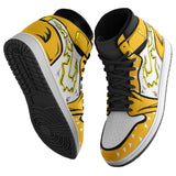 Pikachu x Zenitsu Custom Shoes Pokemon x Demon Slayer Boot Sneakers