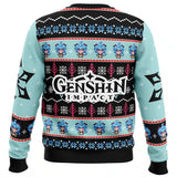 Ganyu Genshin Impact Ugly Christmas Sweater