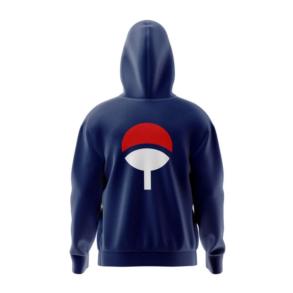 Uchiha Clan Naruto Full Face Zip Hoodie