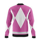 Pink Ranger Mighty Morphin Power Rangers Casual Bomber Jacket