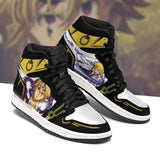 Meliodas Boot Sneakers Custom The Seven Deadly Sins Anime Shoes