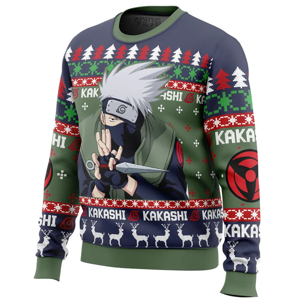 Christmas Kakashi Hatake Naruto Christmas Sweater