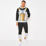 Vegeta Saiyan Armor Whis Hoodie And Jogger Set Anime Clothes